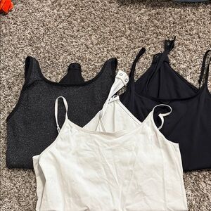 SO Women's Black, White, and Glitter bodysuits
